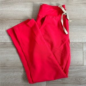 EUC Figs Pants, Red XS/P